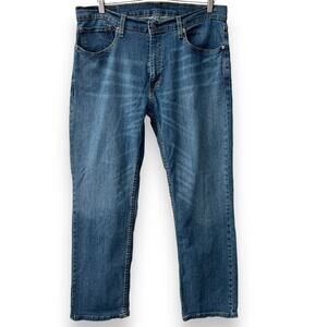 36x30 Levi's Men's 559 Relaxed Fit Straight Leg Jeans in Steely Blue Size 36x30